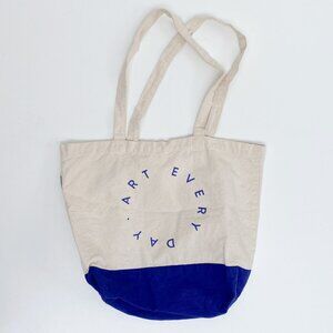 Art Every Day Tote Bag by Poketo - Blue